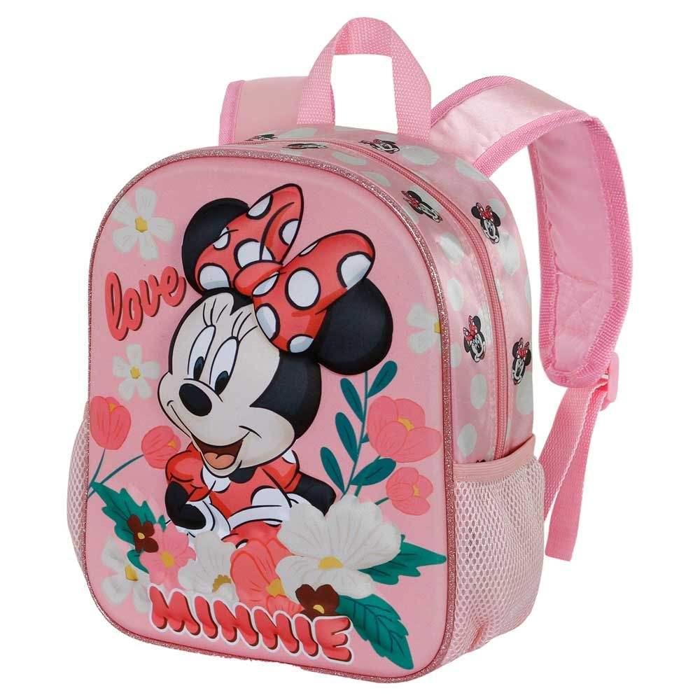 Small 3D Backpack, 3D детска раница Мини Маус, В градината, Karactermania