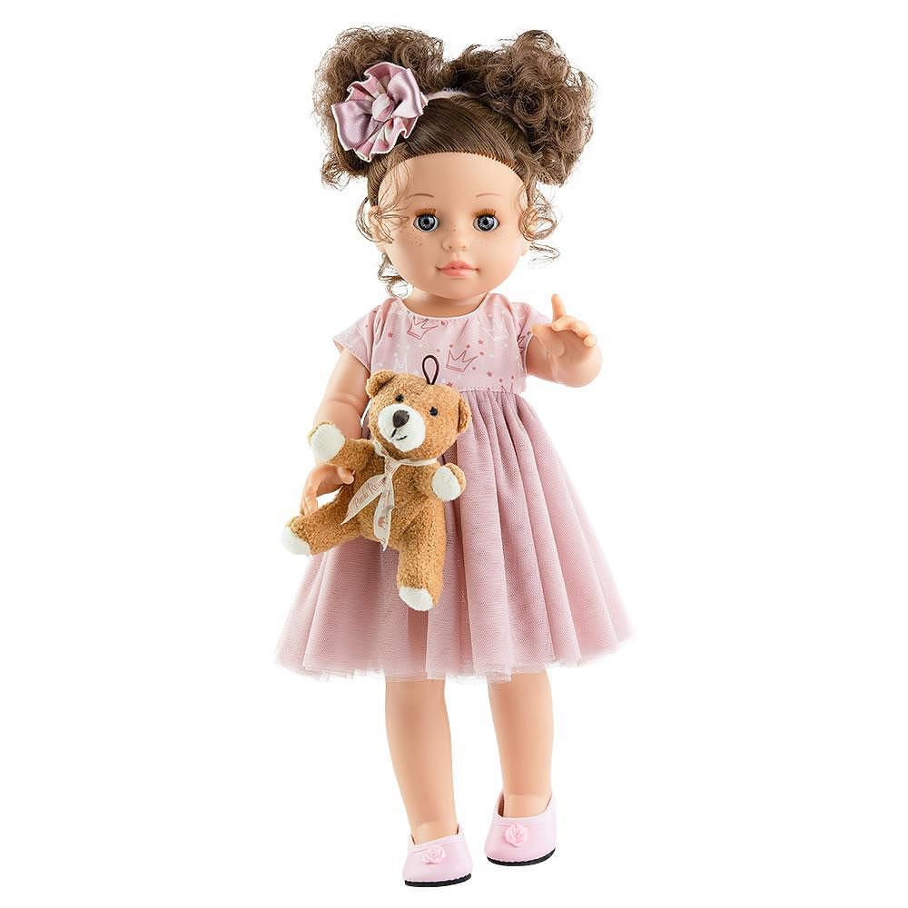 Paola Reina, Кукла Ани, с розова рокля, 42 см