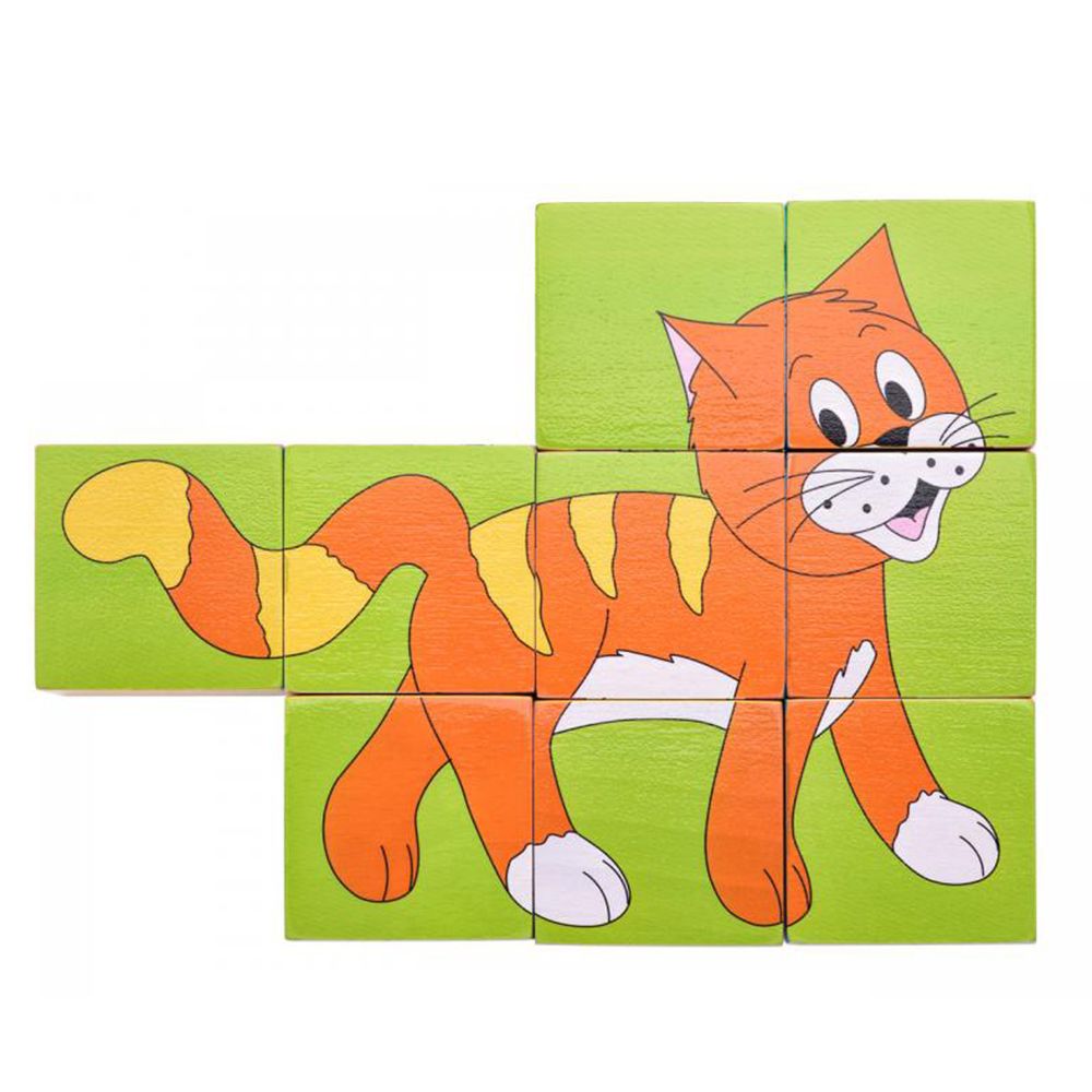 Животни - кубчета с картинки