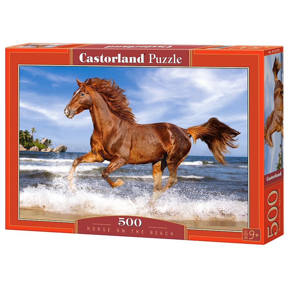 Castorland, Разходка на брега, пъзел 500 части