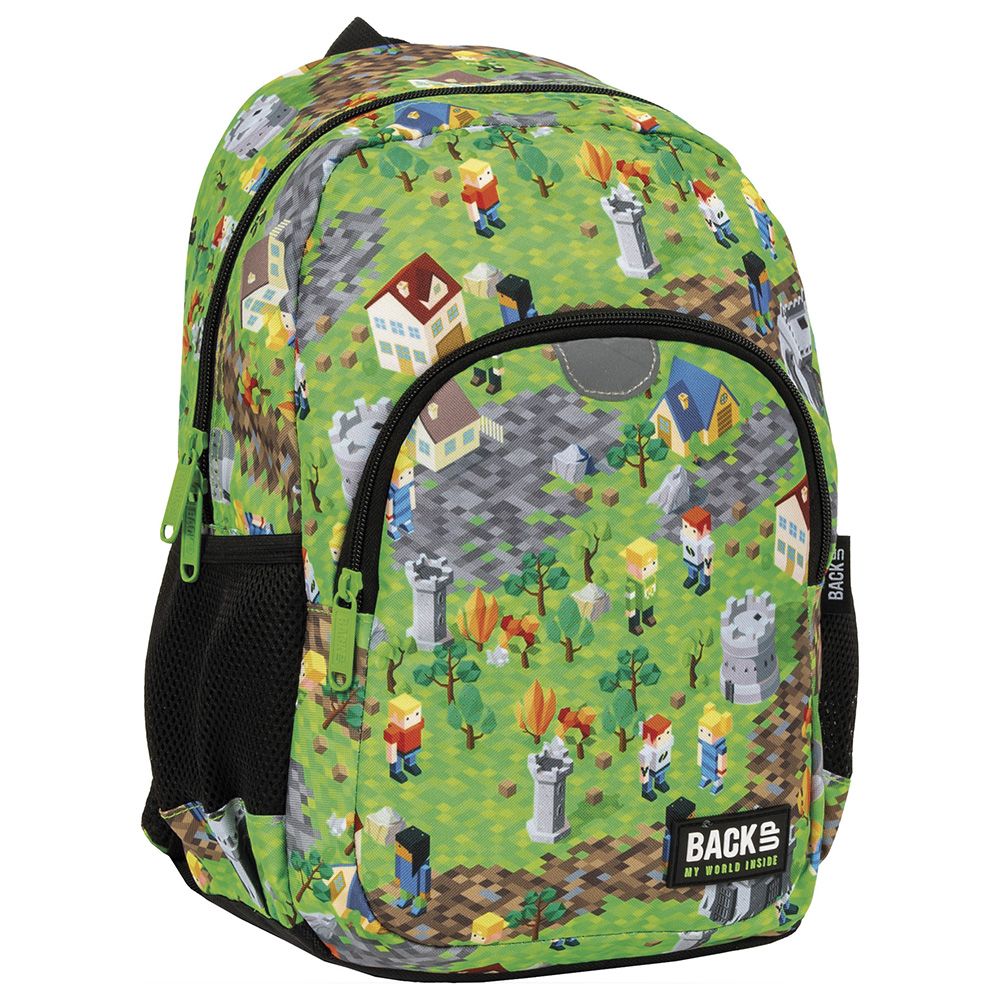 BACKUP, Ученическа раница с 2 отделения, Pixel Fort