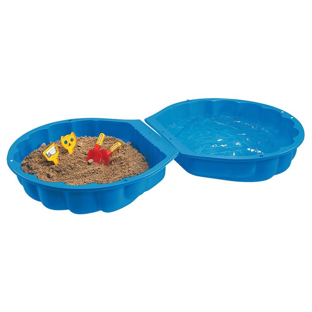 Детски пясъчник мида, с капак