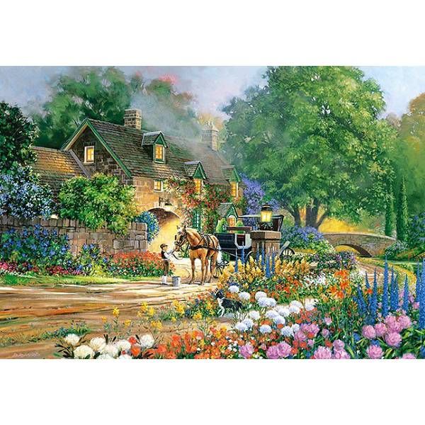 Къщата с цветната градина, Дъглас Р. Леърд, пъзел 3000 части