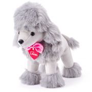 Пуделът Лили, сив, 25 см