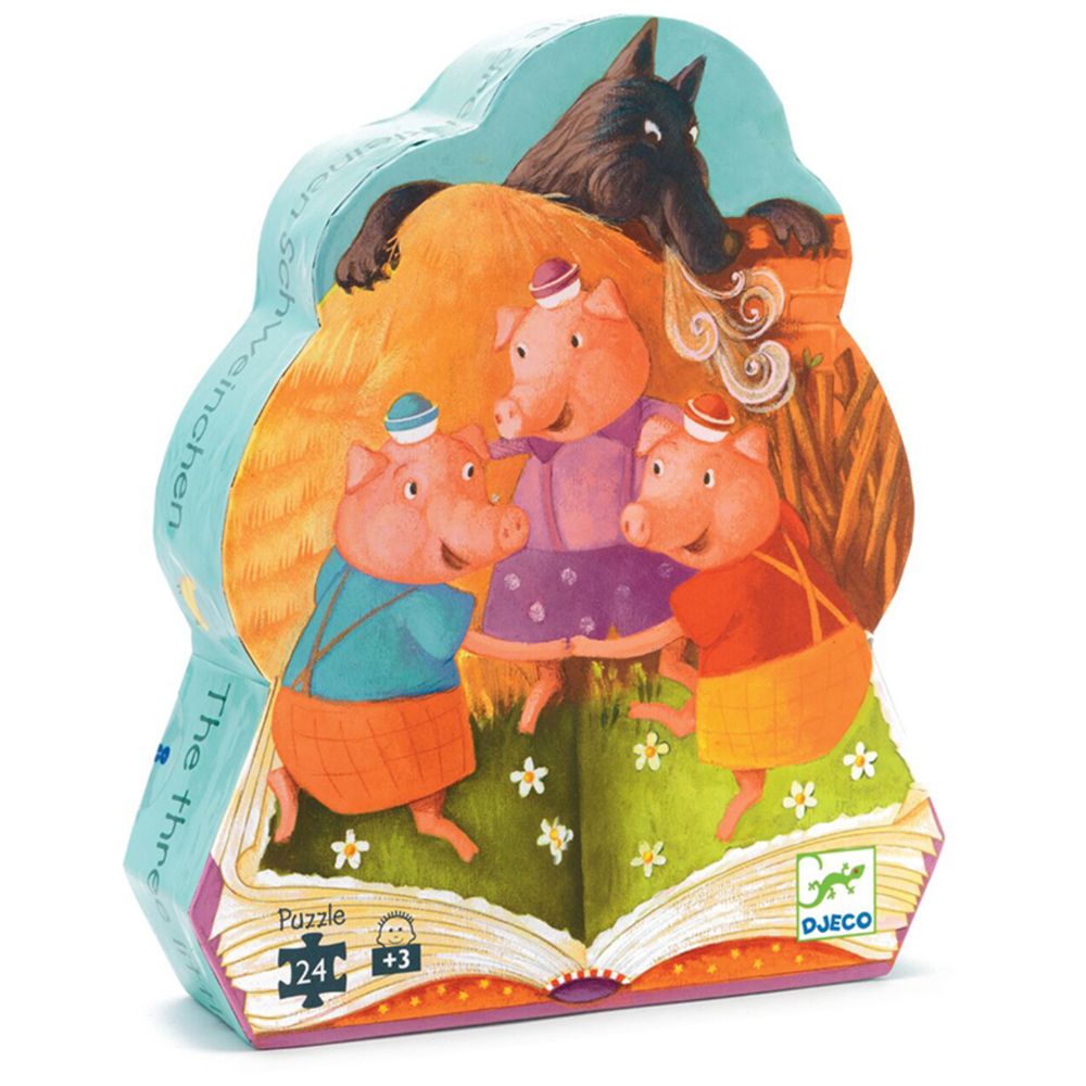 Djeco, Пъзел, Трите прасенца