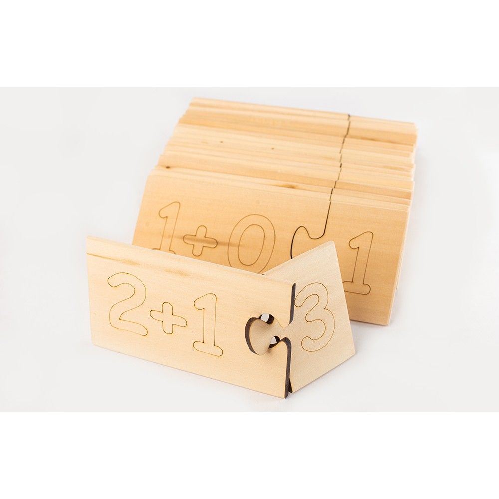 Дървена образователна игра, Уча цифрите