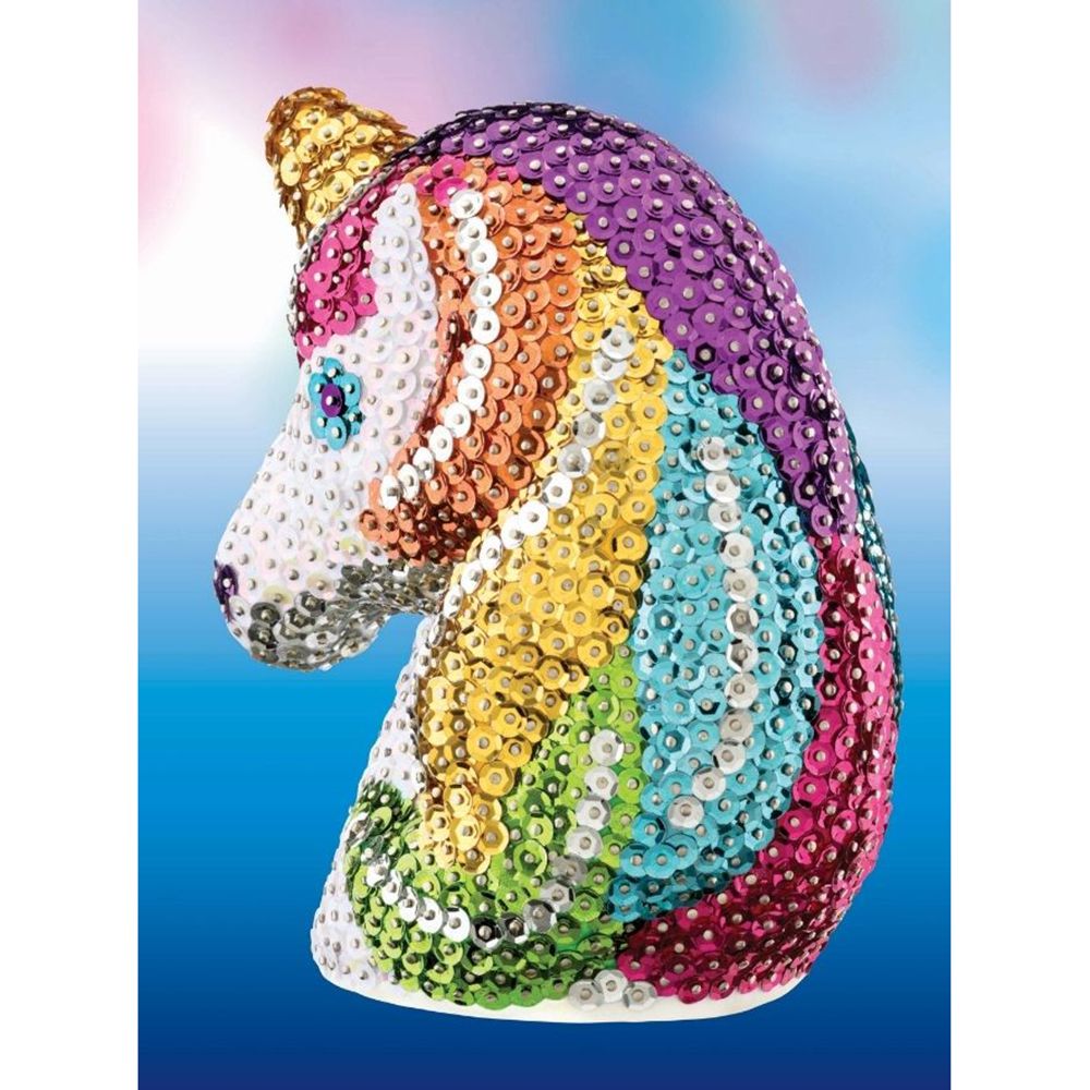 3D фигурка от пайети, Еднорог