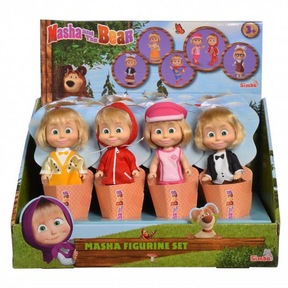 Simba, Кукла Маша във фунийка, Маша и Мечокът
