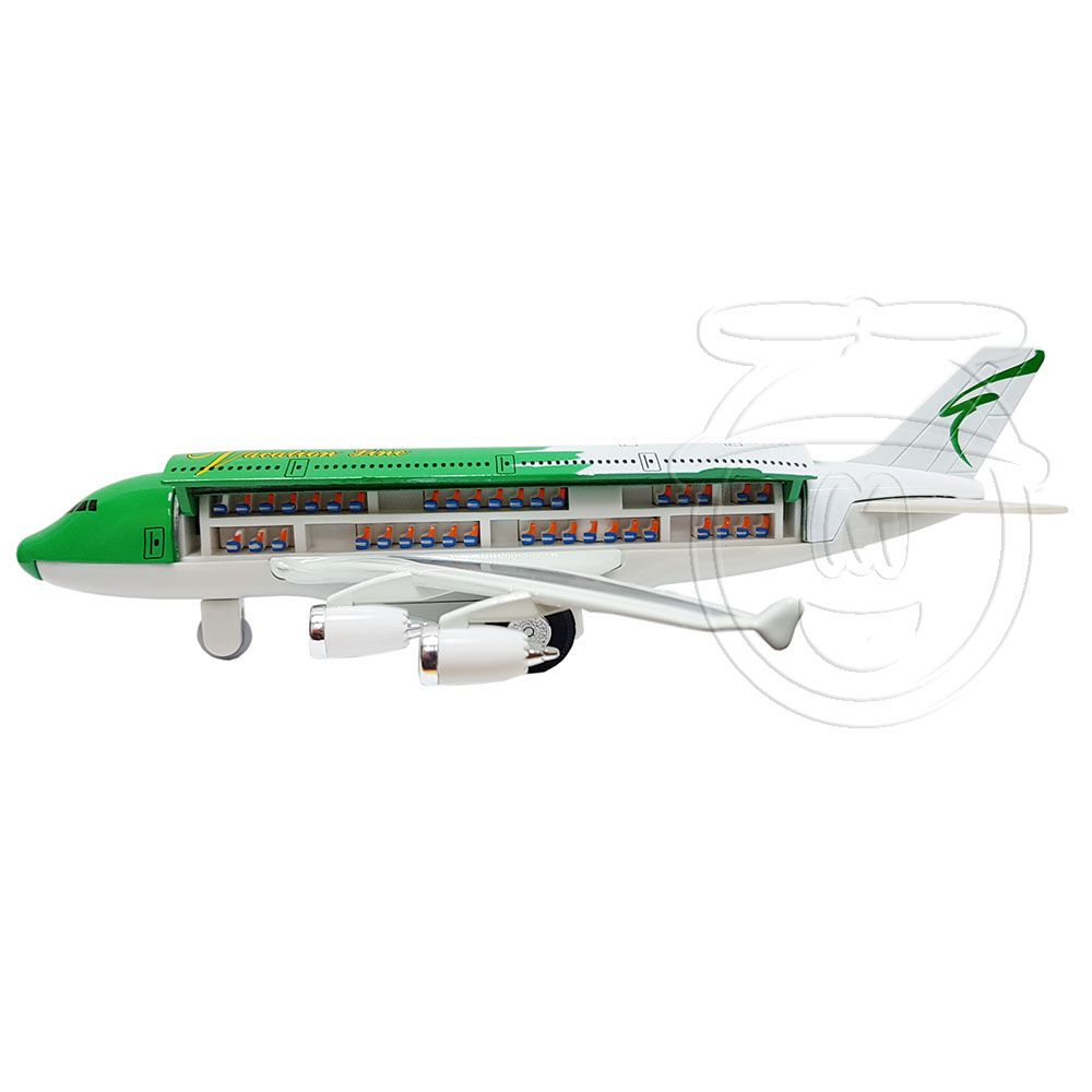 Метален самолет играчка