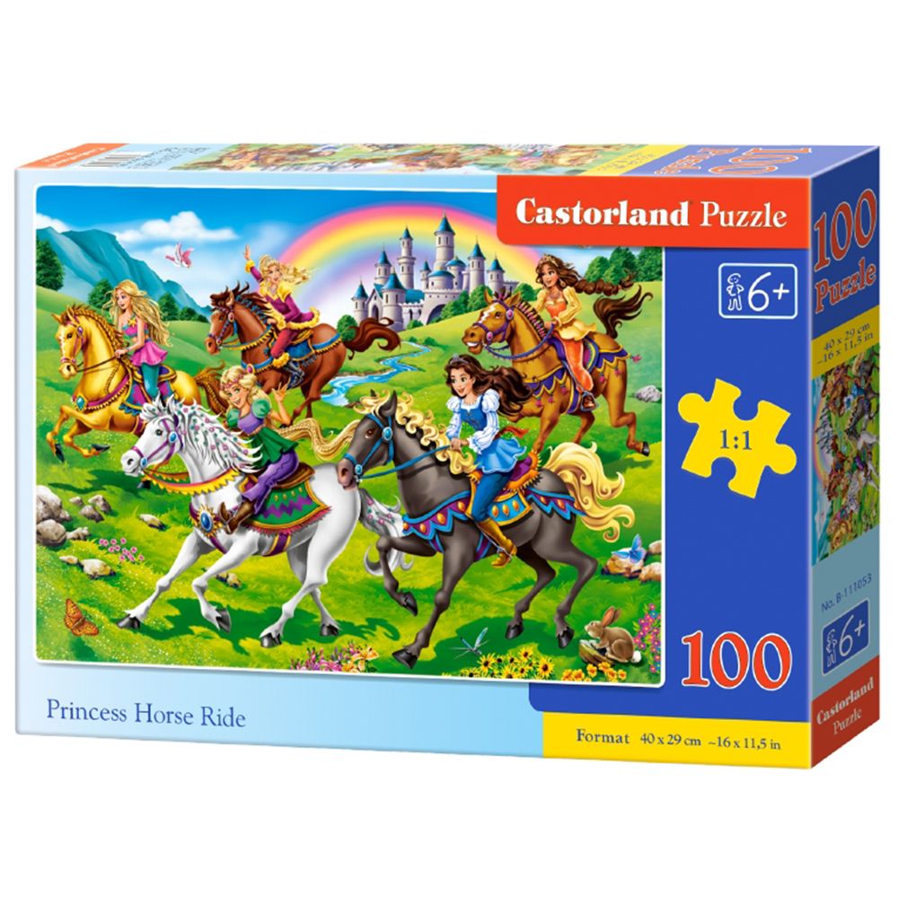 Castorland, Принцеси в езда, пъзел 100 части