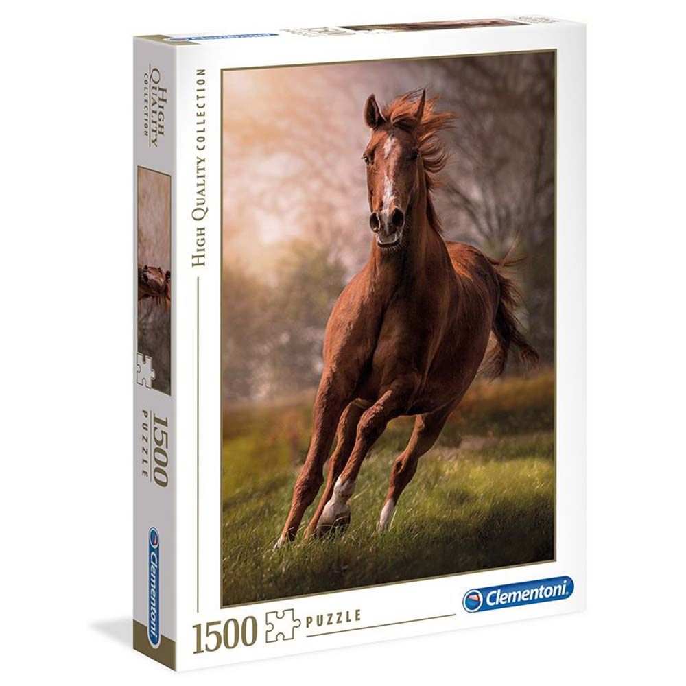 High quality collection, Галопиращ кон, пъзел 1000 части, Clementoni