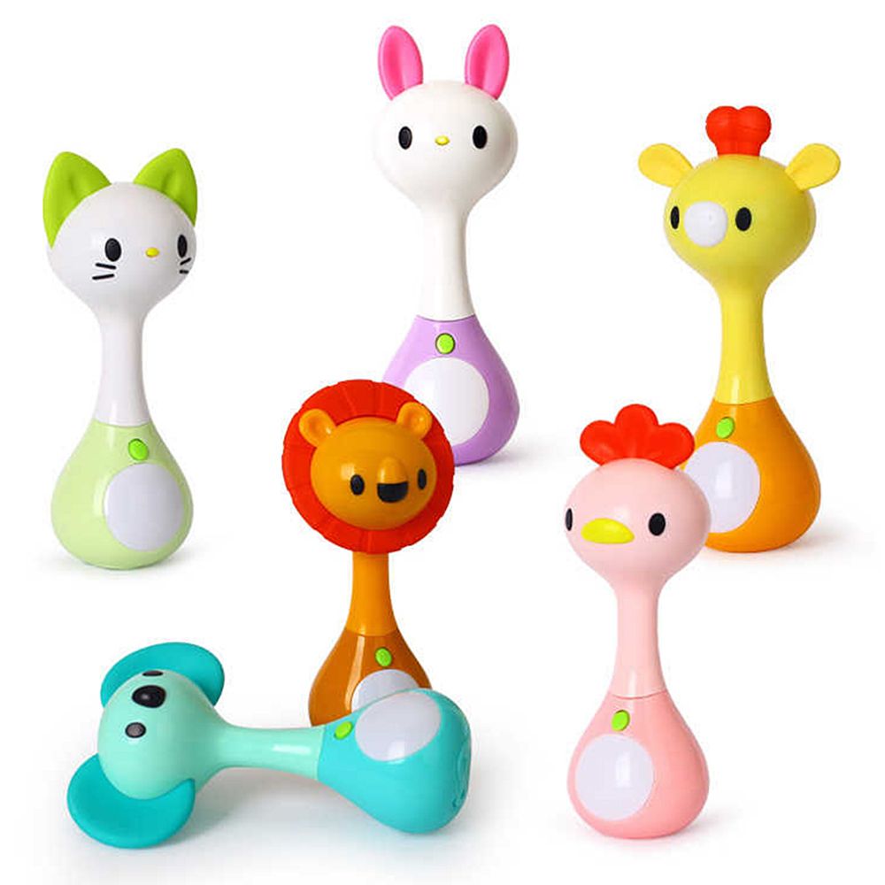 Бебешка музикална дрънкалка, Весели животни