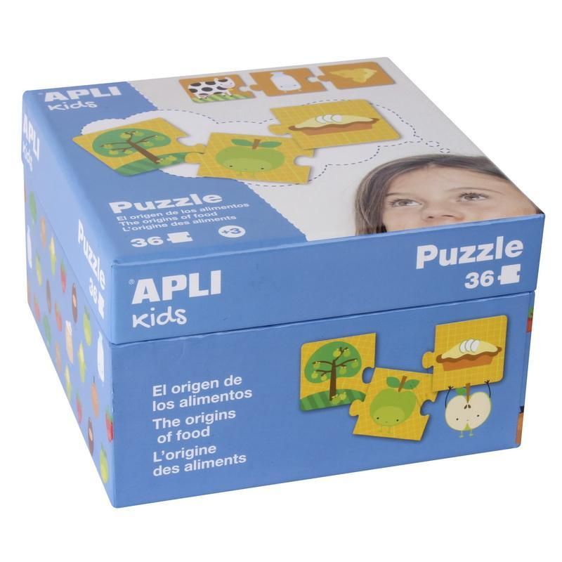 Apli kids, Детски образователен пъзел, Произходът на храната