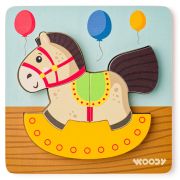 Дървен пъзел за най-малките, Конче