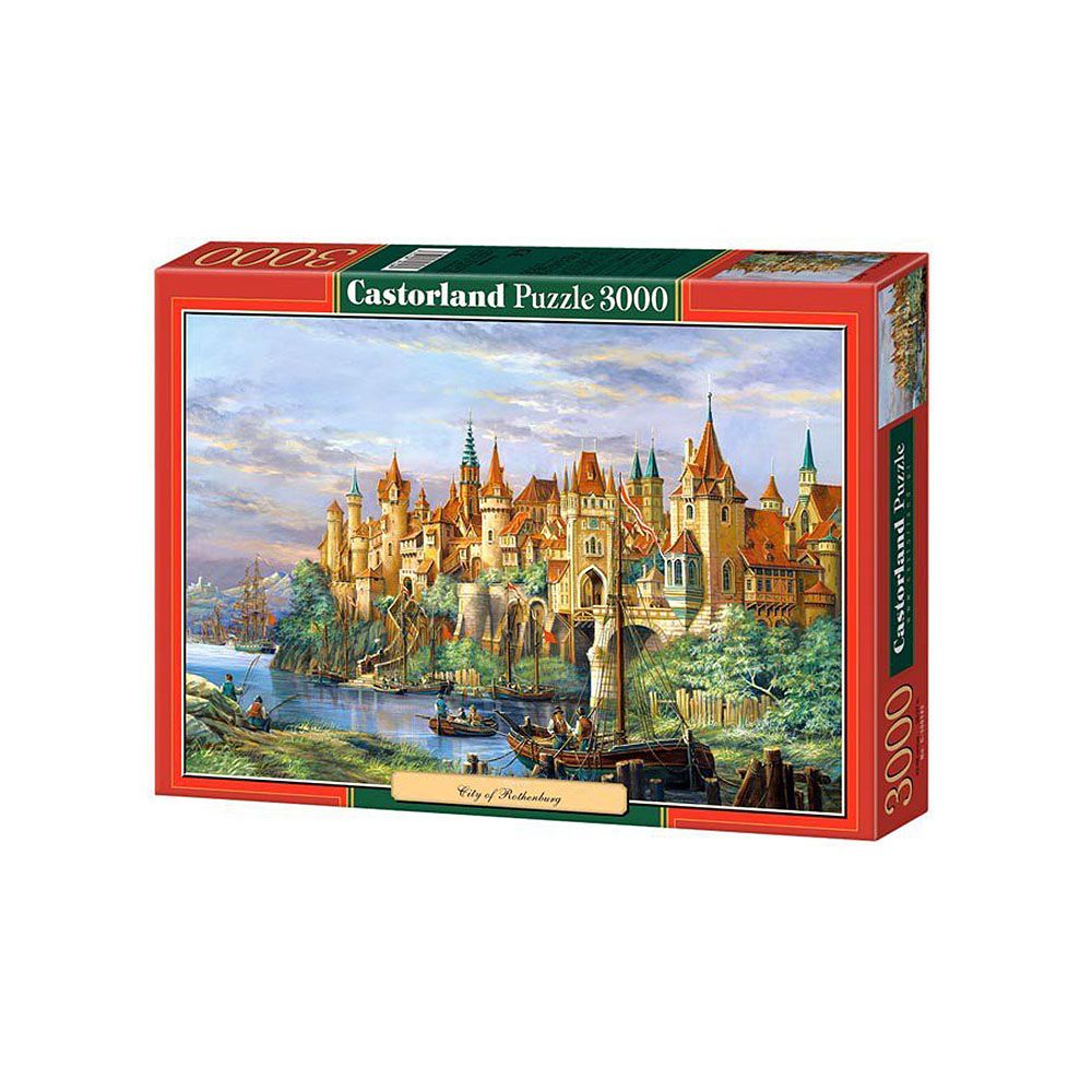 Castorland, Град Ротенбург, Германия, пъзел 3000 части