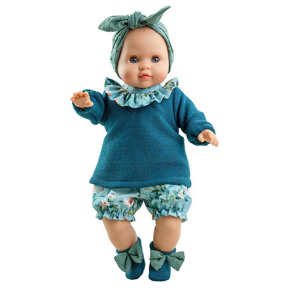Los Manus, Джулия - кукла-бебе с меко тяло, 36 см, Paola Reina