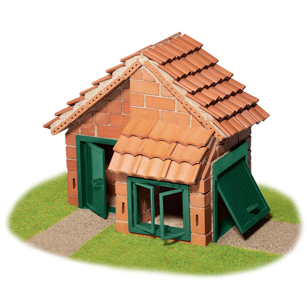 Къщи с керемиден покрив - 2 модела, 2 части