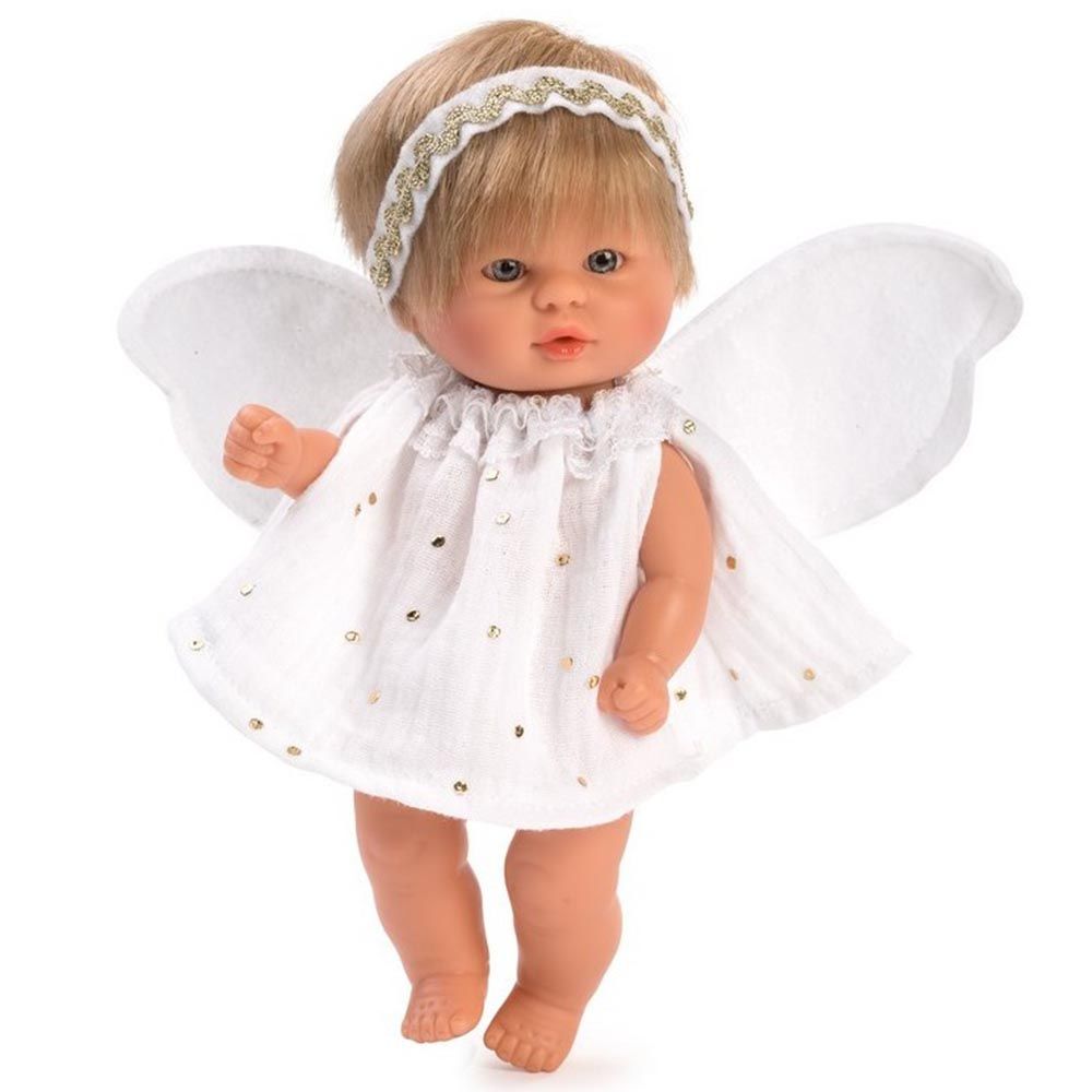 Bomboncin, Кукла-бебе Чикита, ангел с крилца, 20 см, Asi