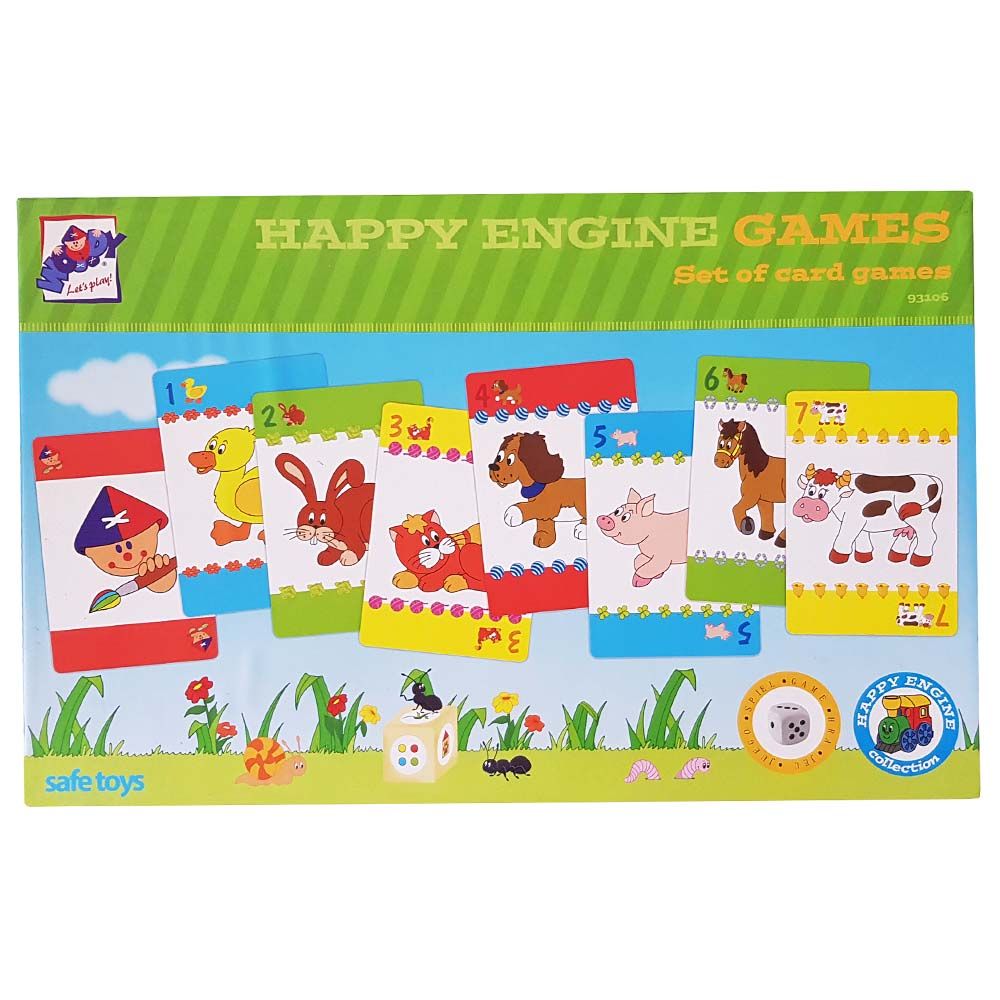 Woodyland, Игра с карти, Веселото влакче