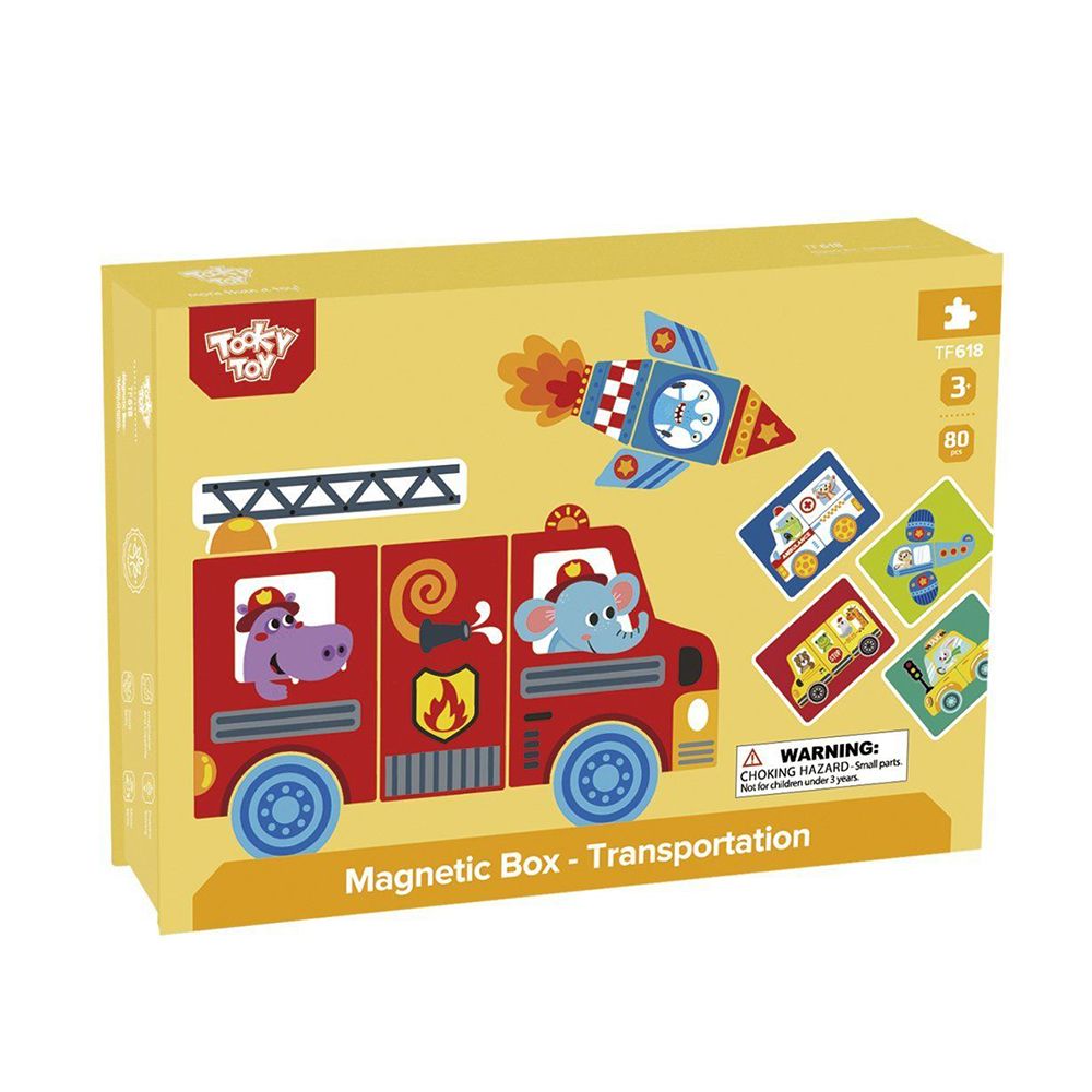 TookyToy, Магнитна книга, Превозните средства