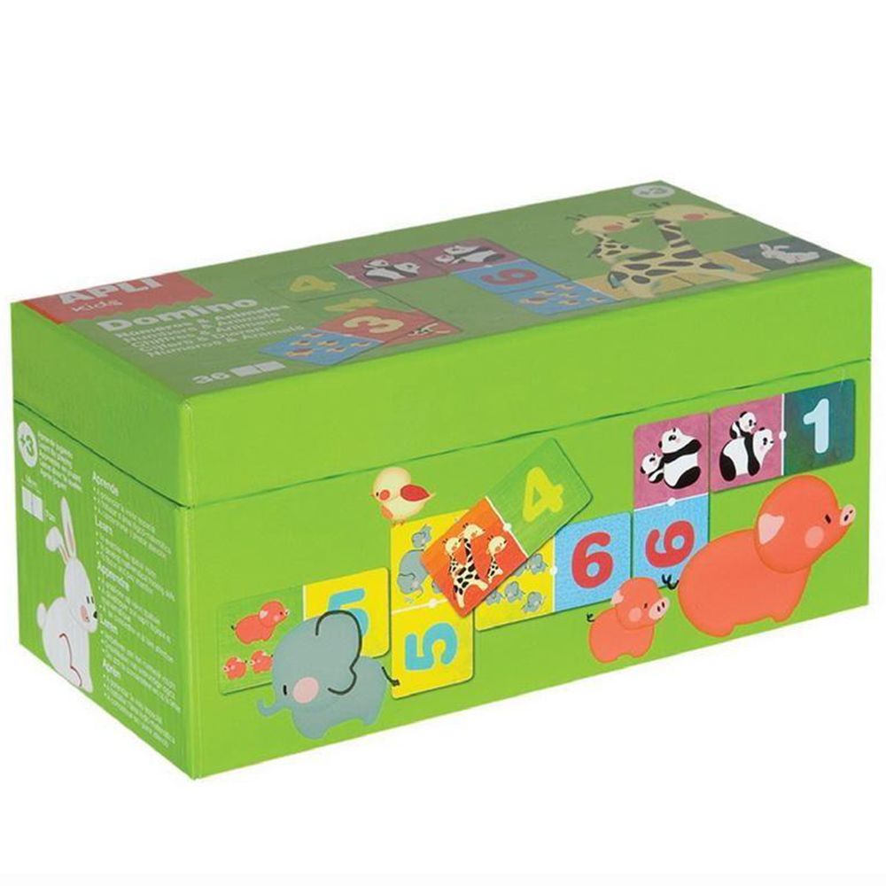 Apli kids, Детско домино, Уча числата, 36 елемента