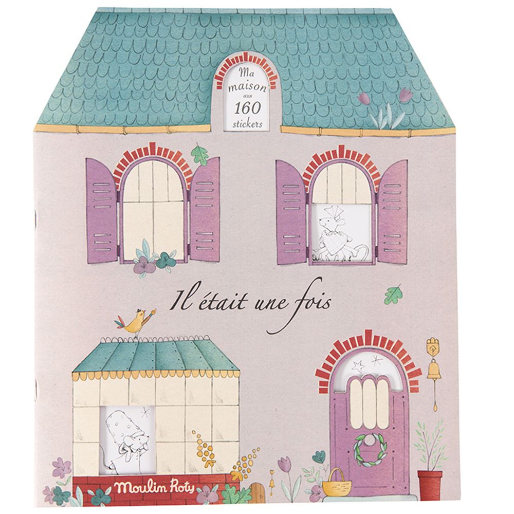 Moulin Roty, Книжка-къща със стикери