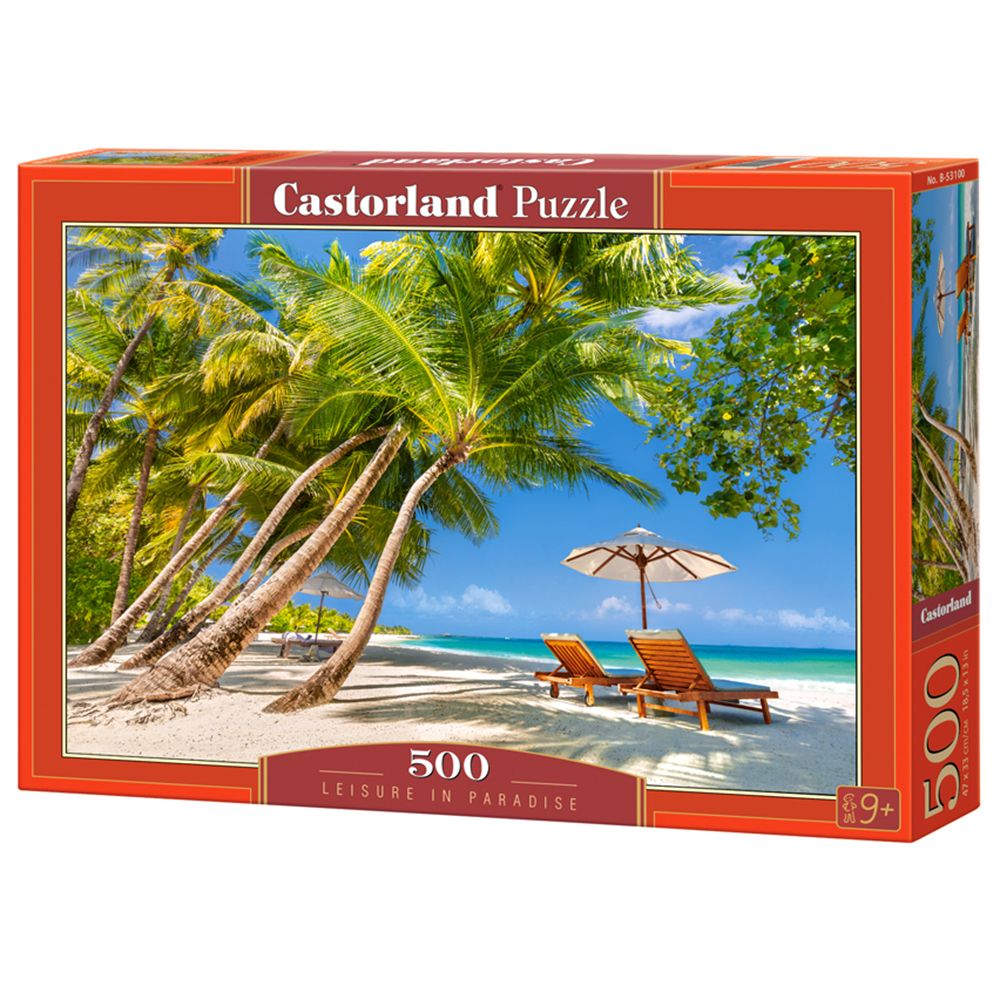 Castorland, Свободно време в Рая, пъзел 500 части