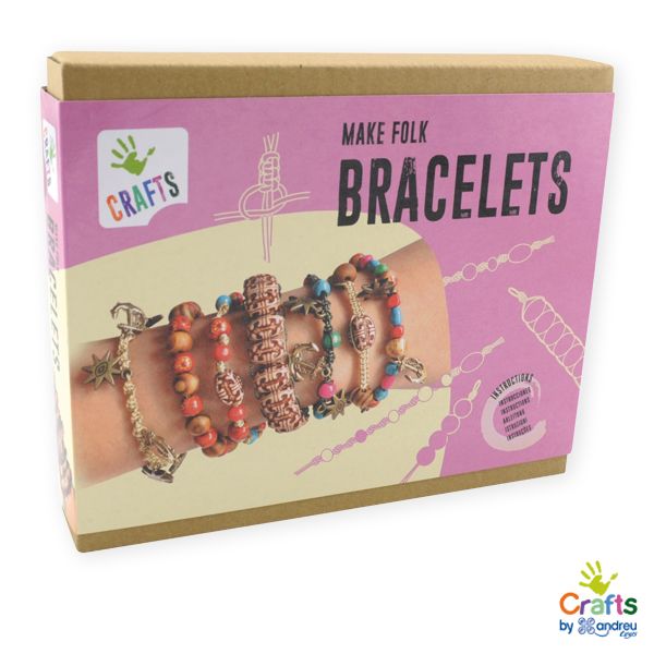 Andreu toys, Направи сама 7 гривни с дървени мъниста