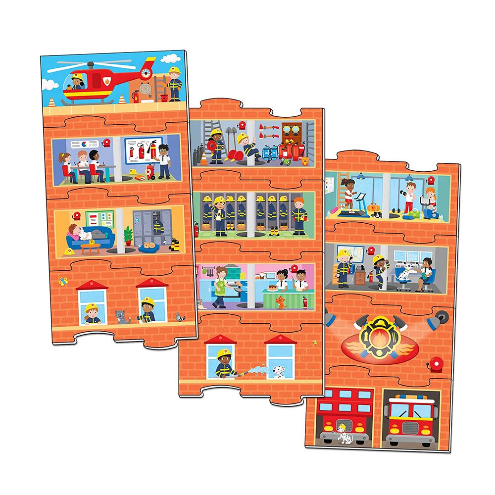 Пъзел кула, Пожарна станция