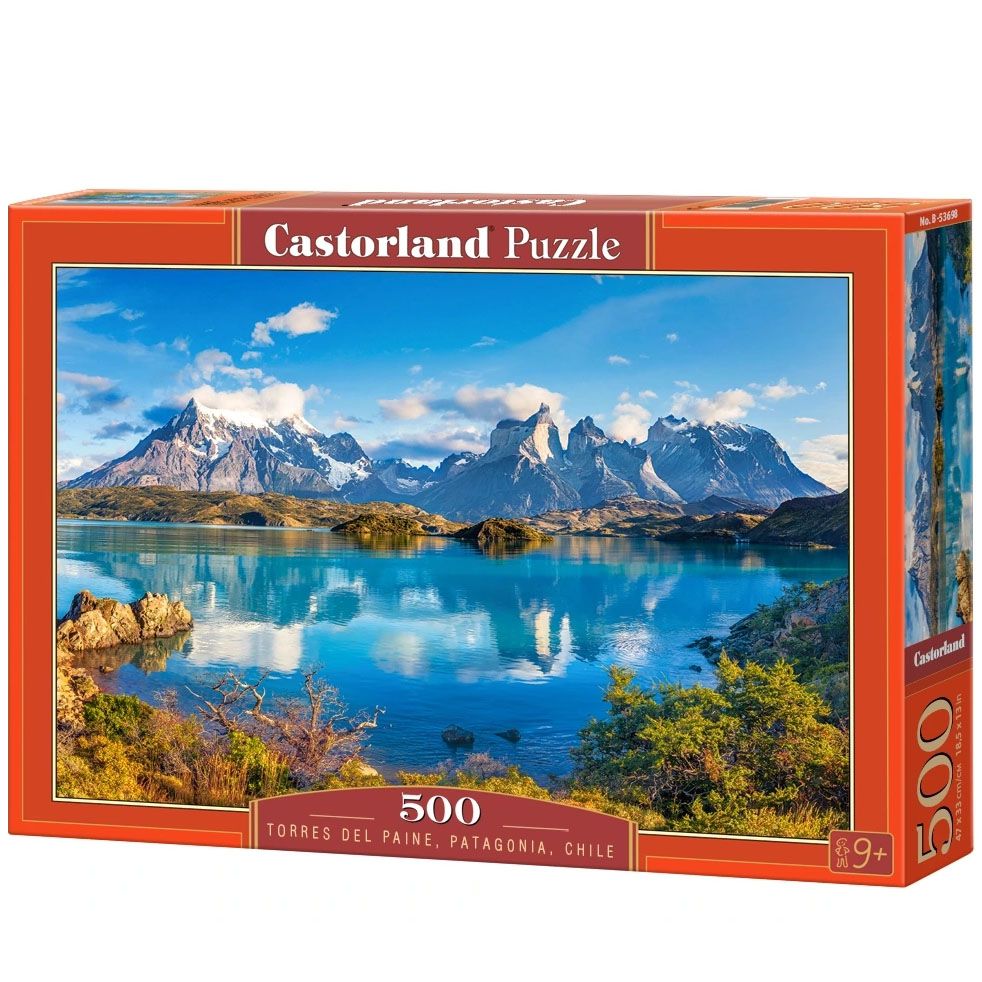Castorland, Торес дел Пайне, Патагония, Чили, пъзел 500 части