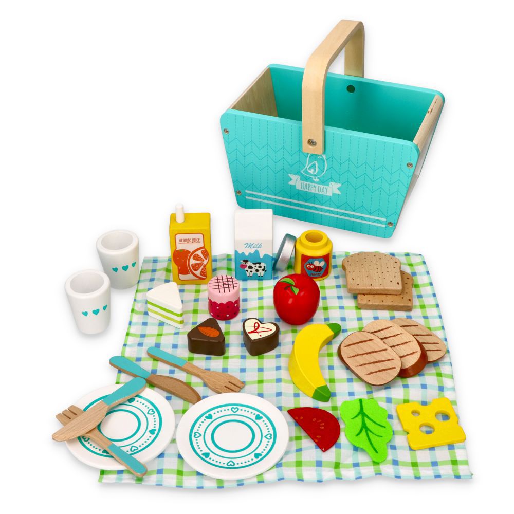 Lelin Toys, Комплект за пикник с кошница