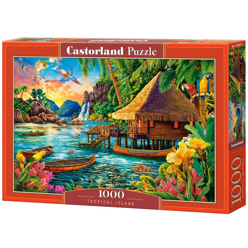 Castorland, Тропически остров, пъзел 1000 части