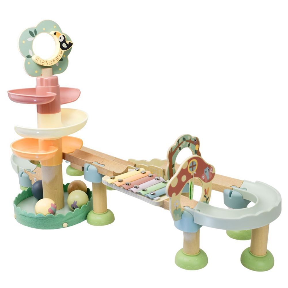 Дървена писта с топчета, Моите горски приятели