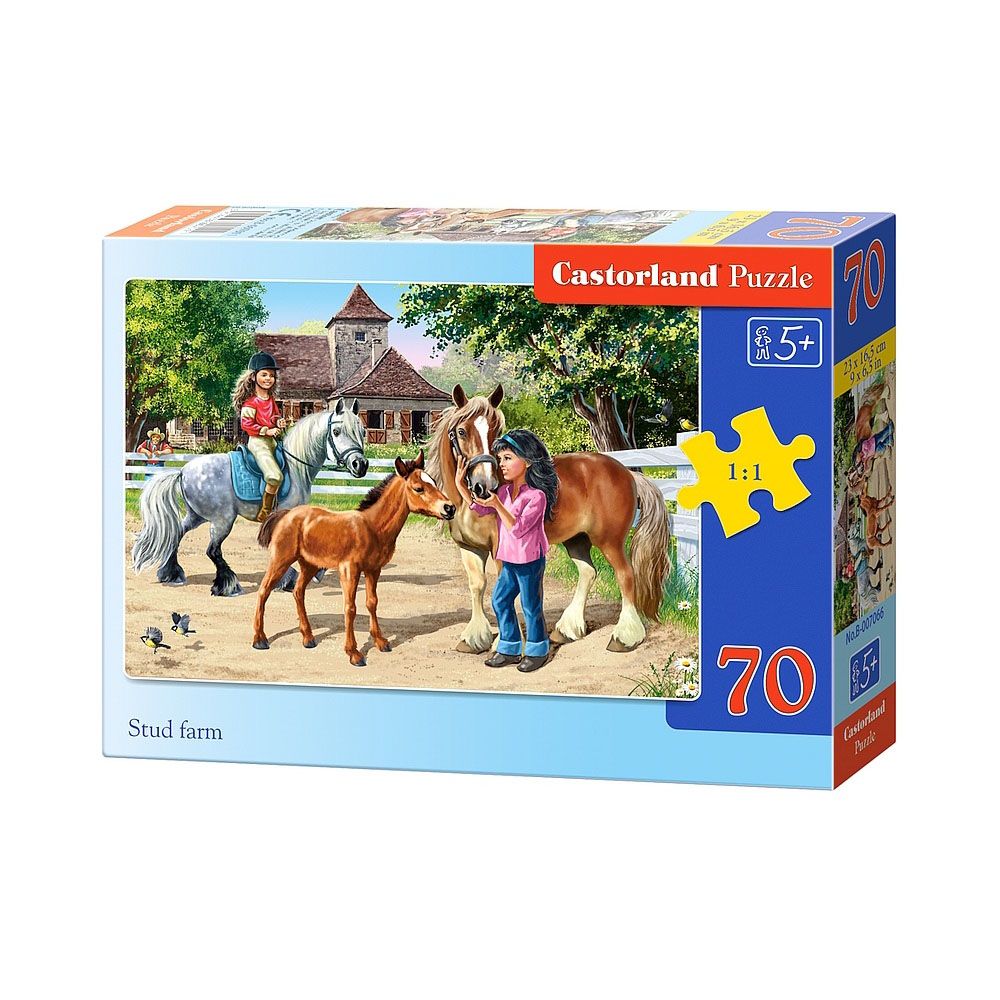 Castorland, Конюшна, пъзел 70 чаcти