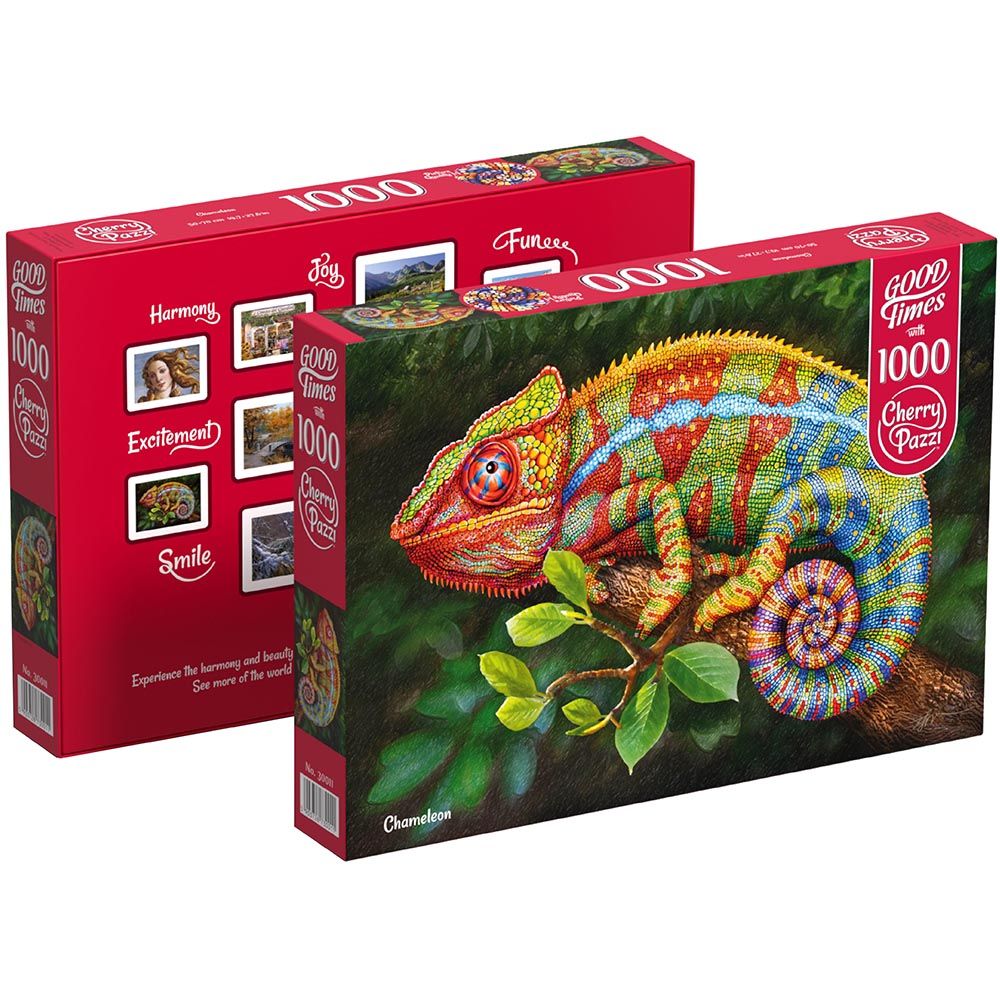 Хамелеон, пъзел 1000 части