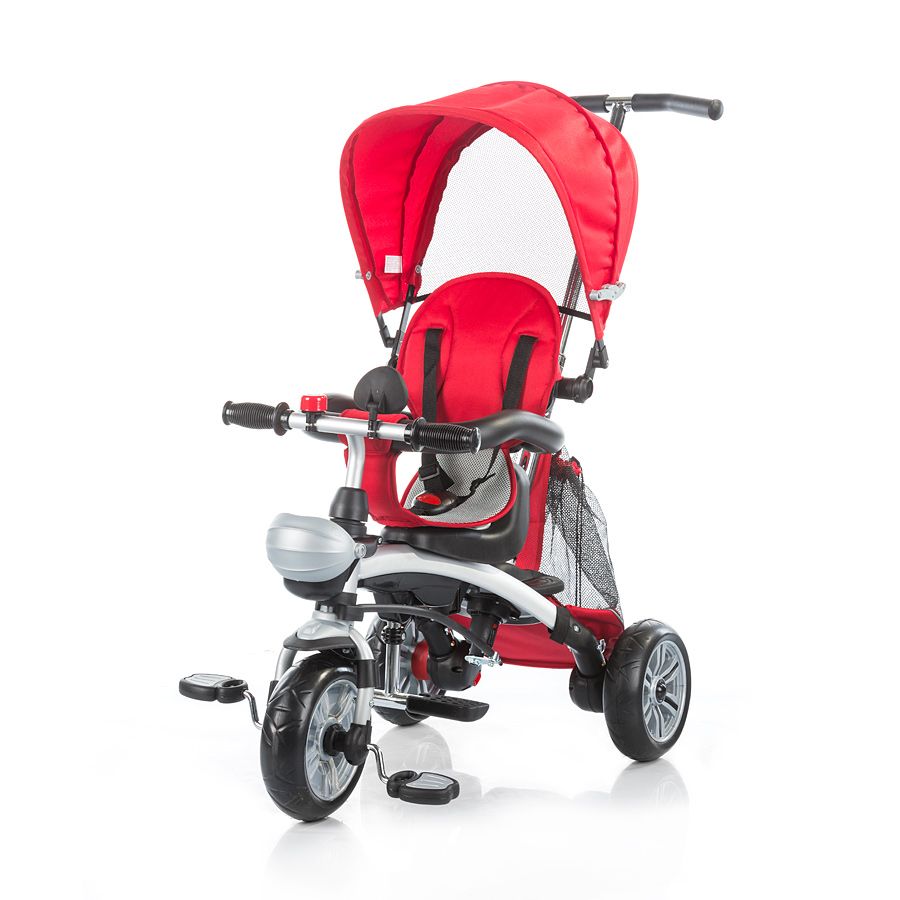 Chipolino, Триколка Маверик с дръжка, , червена