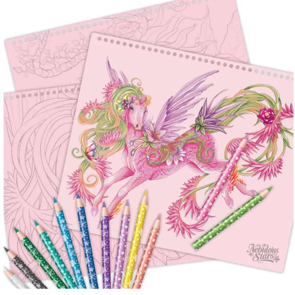 Голяма творческа книга, Петулия и нейния приятел еднорог