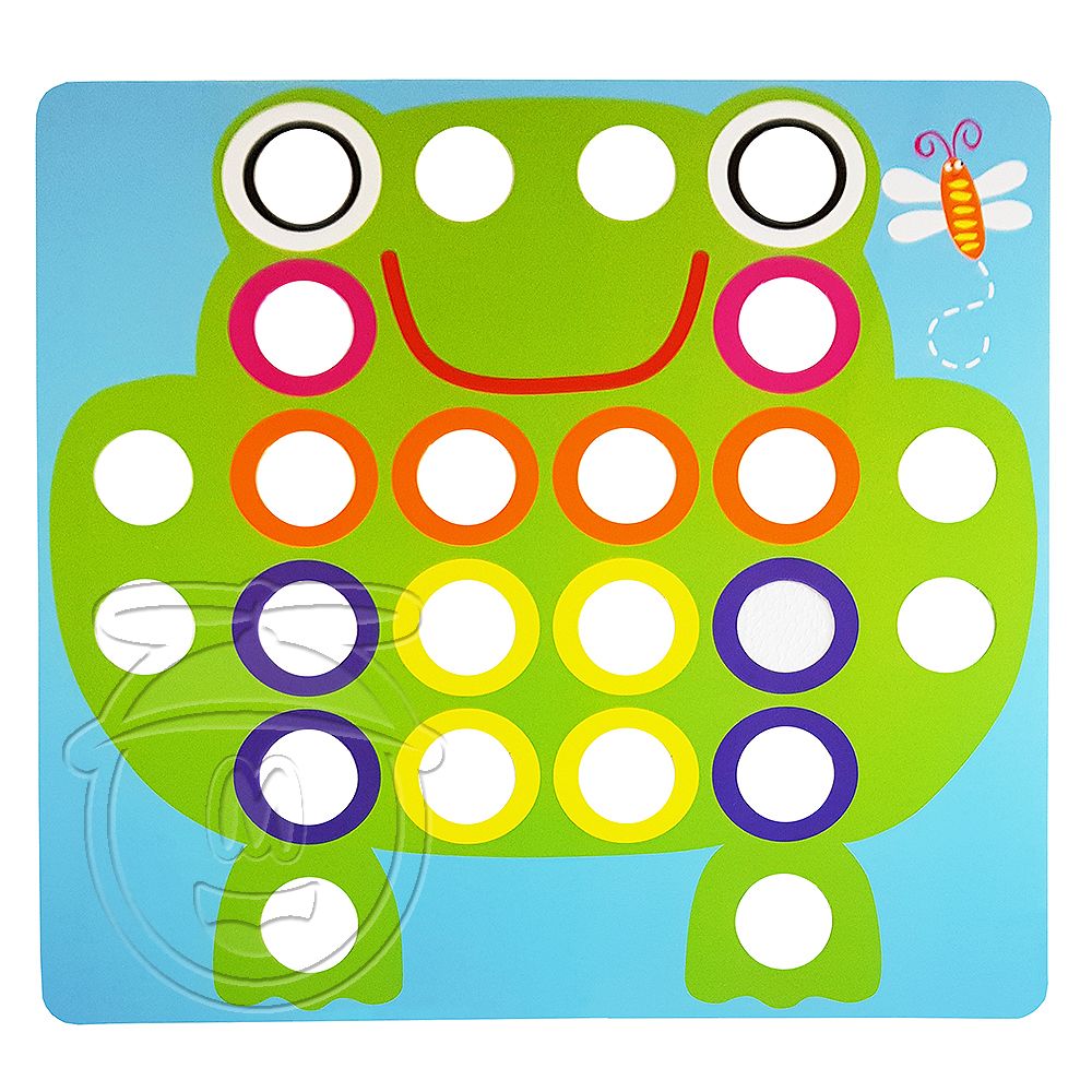 Бебешка мозайка с едри елементи