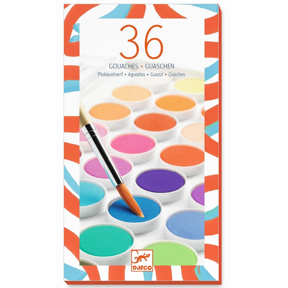 Djeco, Водни боички, 36 цвята
