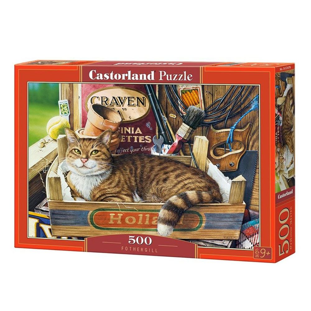 Castorland, Котето на градинаря, пъзел 500 части