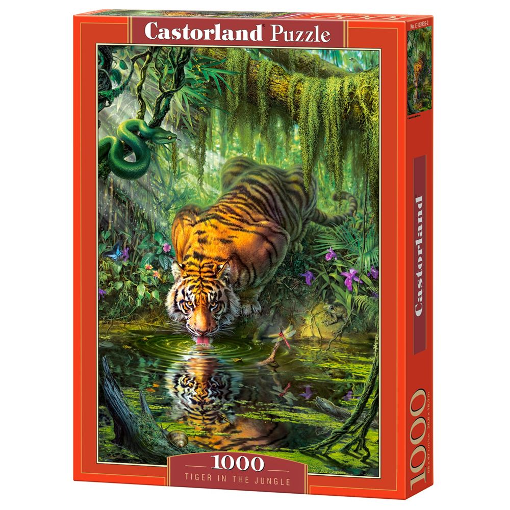 Castorland, Тигър в джунглата, пъзел 1000 части