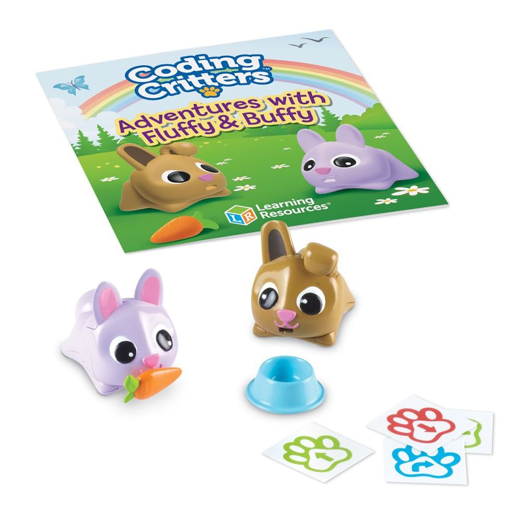 Learning Resources, Скокливи зайчета, Флъфи и Бъфи