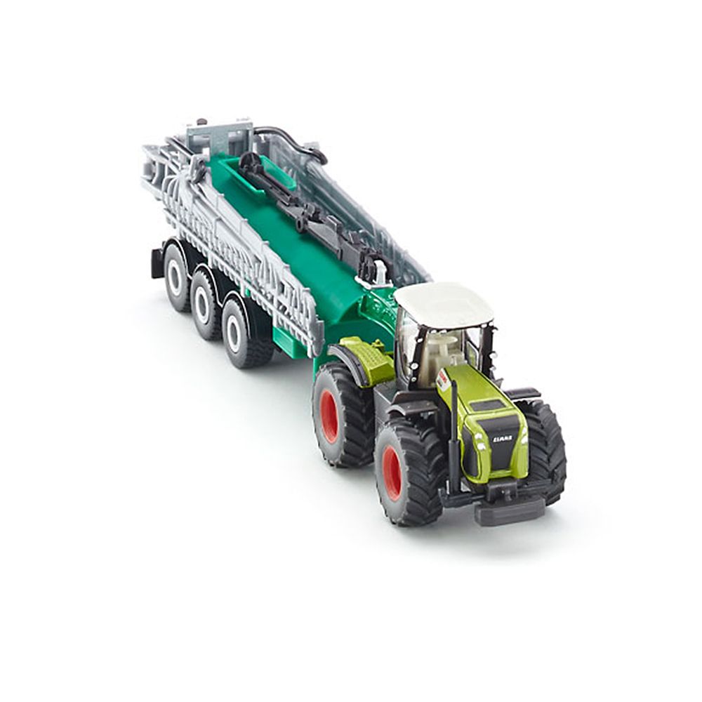 Трактор Claas Xerion с цистерна Samson