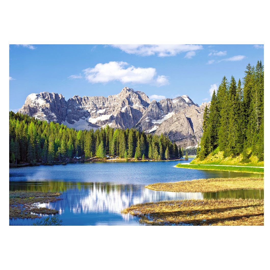 Езеро Мисурина, Италия, пъзел 3000 части