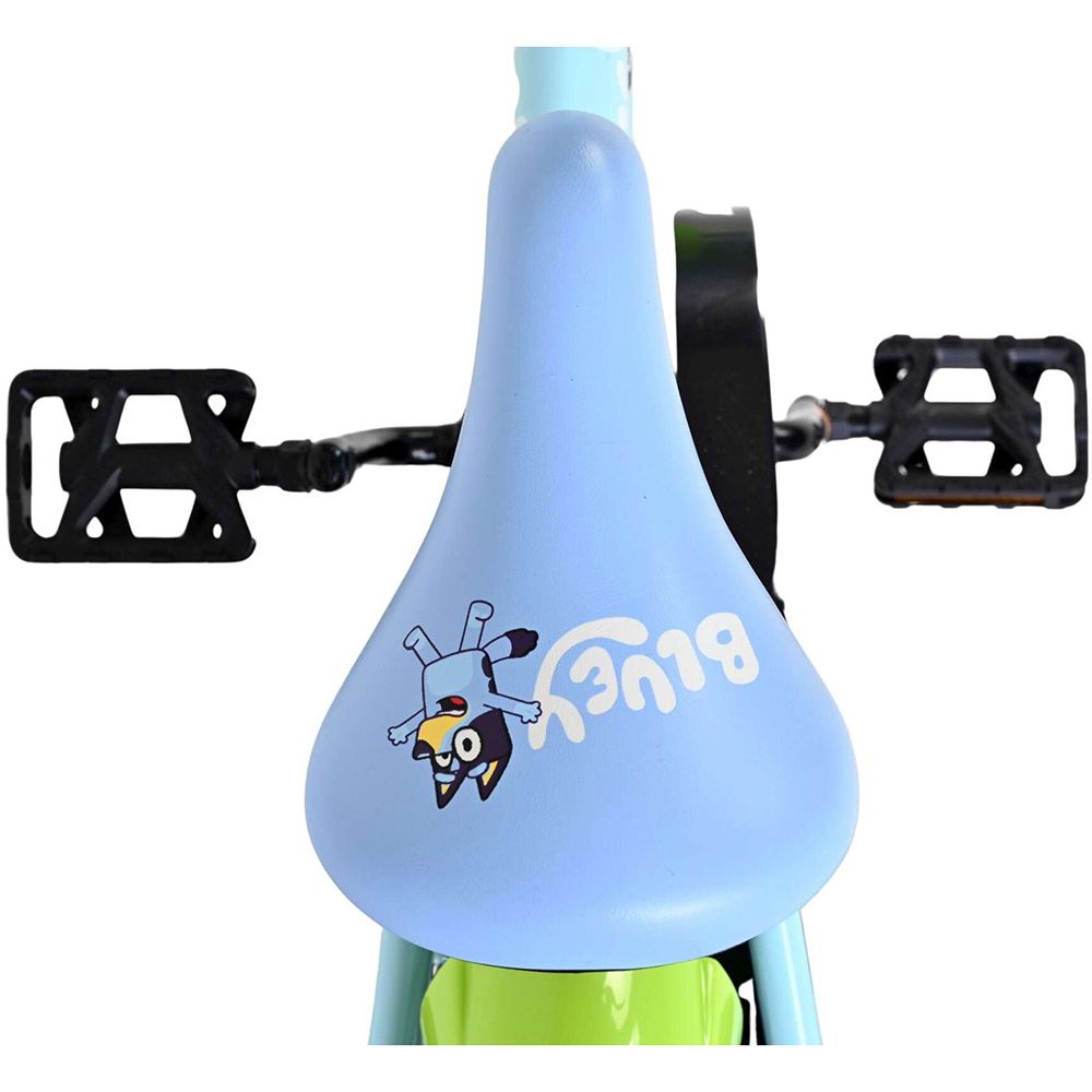 Детски велосипед с помощни колела, Bluey,12 инча