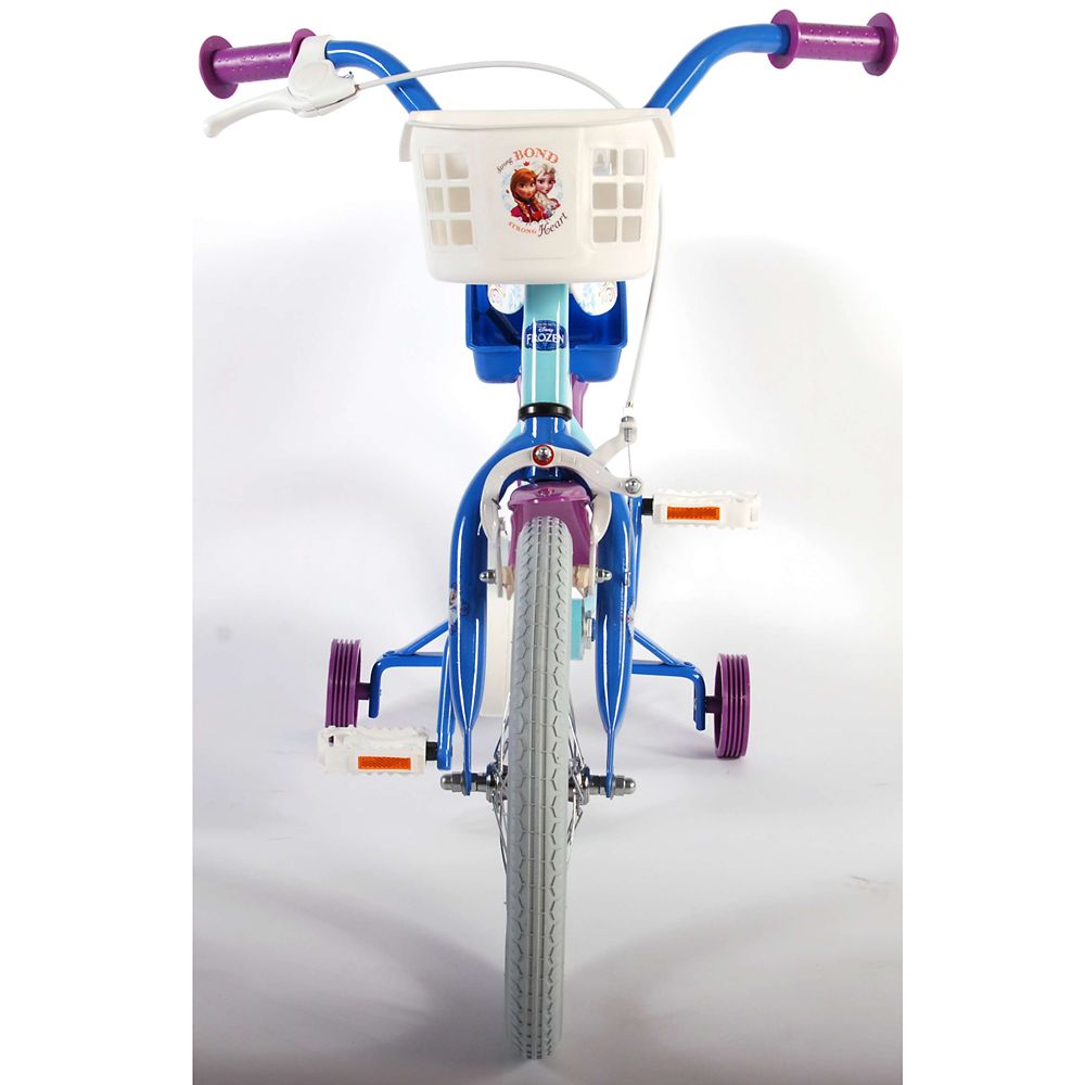 Детски велосипед с помощни колела Дисни Frozen, 16 инча