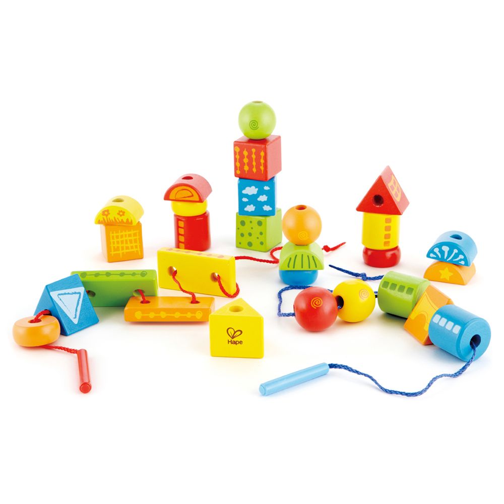 Hape, Игра за нанизване, Геометрични фигури