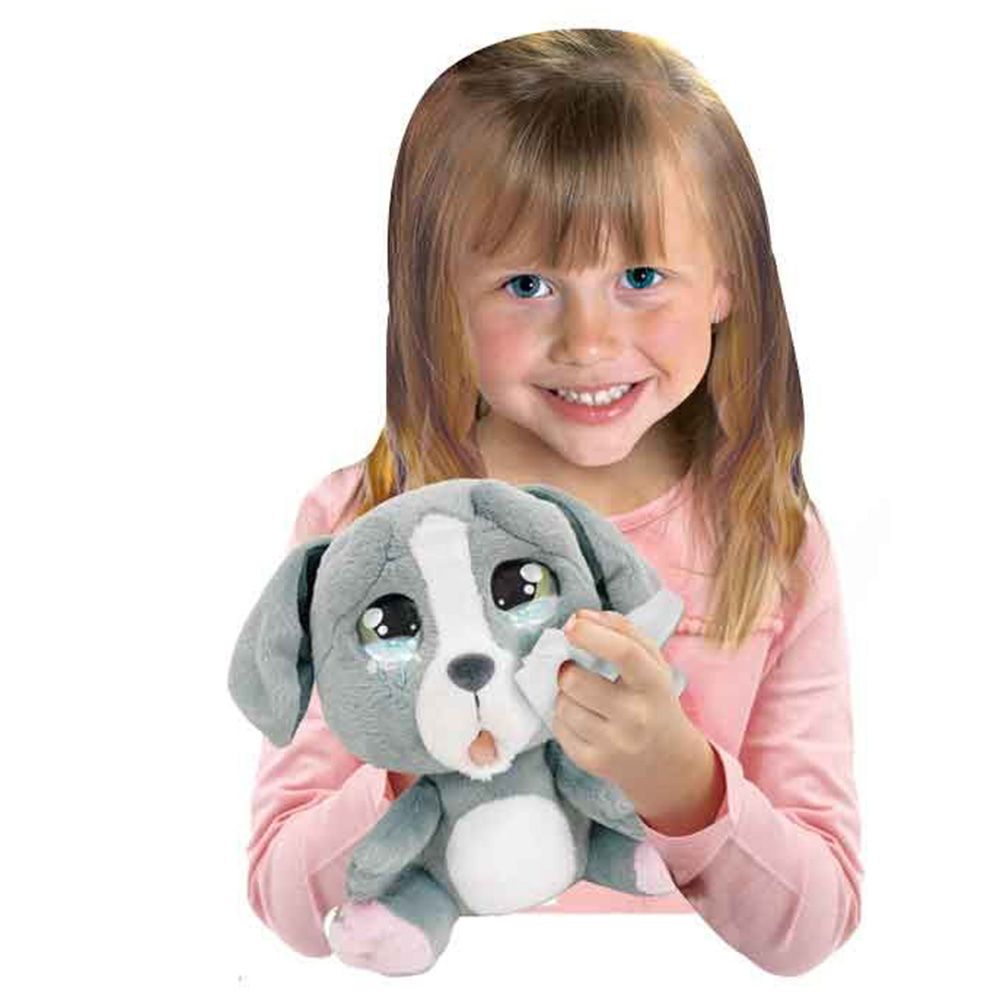 Плачещо куче, с истински сълзи