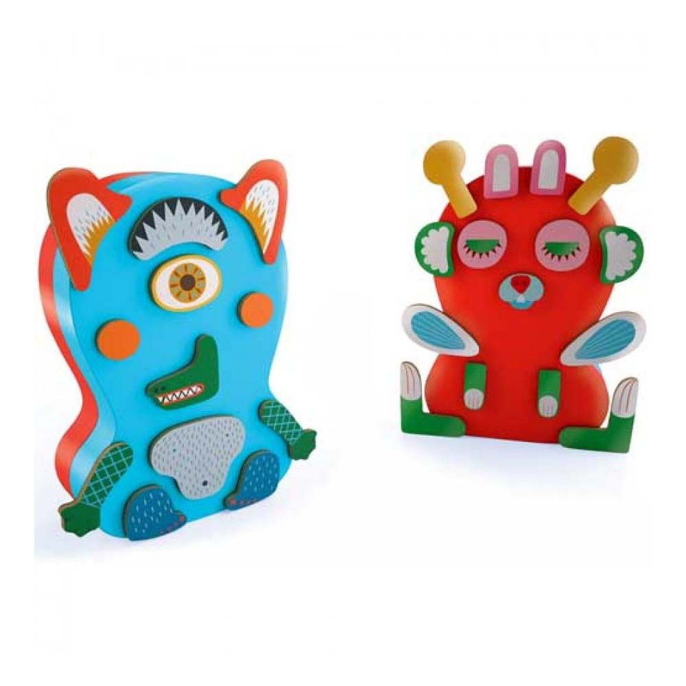 Djeco, Игра с магнити, Малки чудовища