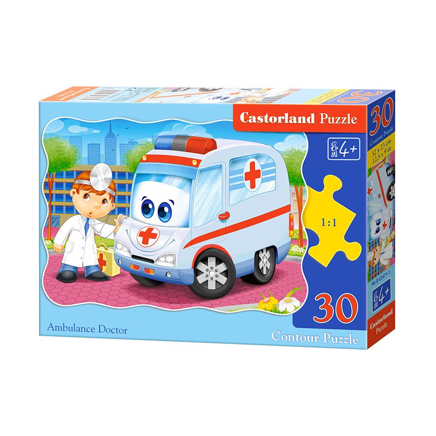 Castorland, Доктор с линейка, пъзел 30 части
